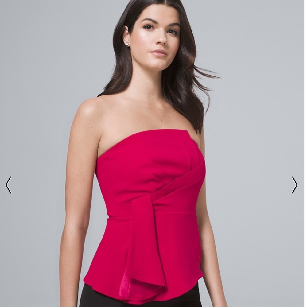 WHBM Asymmetry Bustier Top